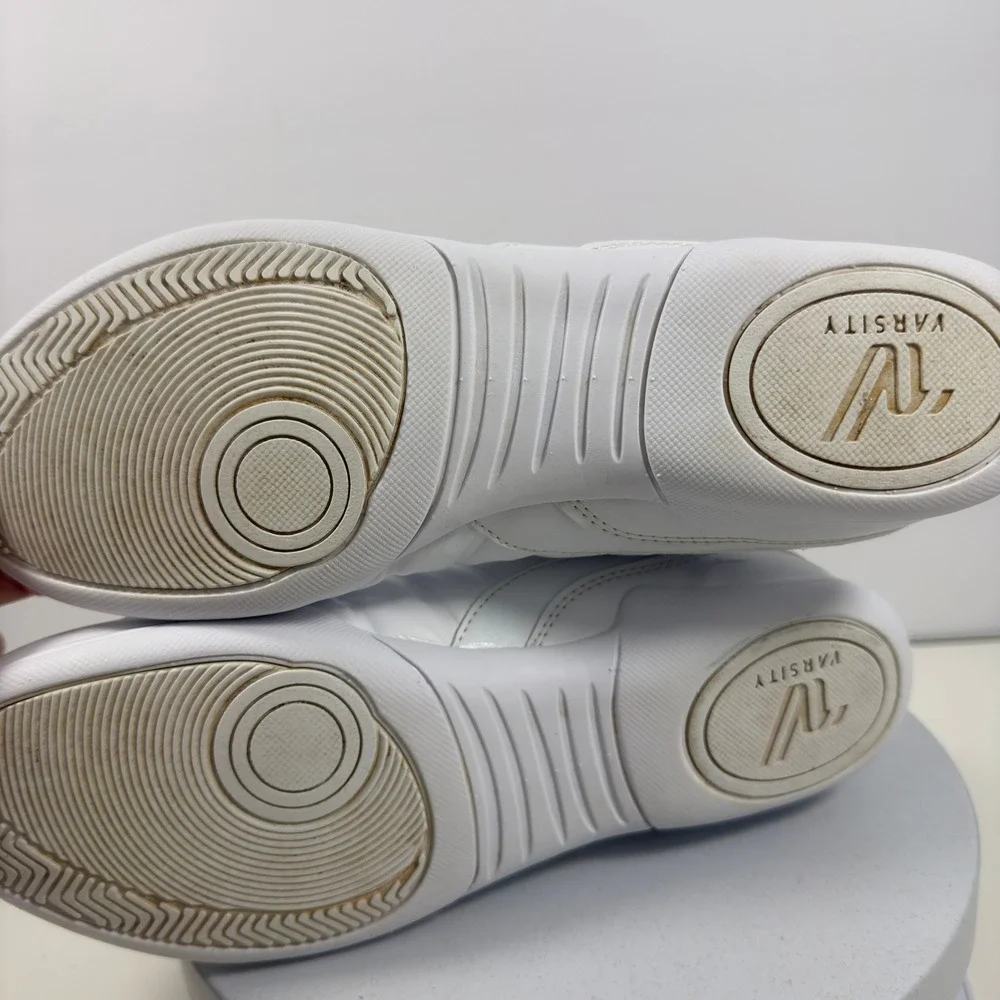 Varsity Cheerleader II Women Sneakers White Cheer Shoes Lace Up‎ Size 8.5